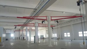 installazione gru a bandiera - Venturini Service srl