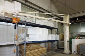 gru a bandiera a colonna Venturini Service srl